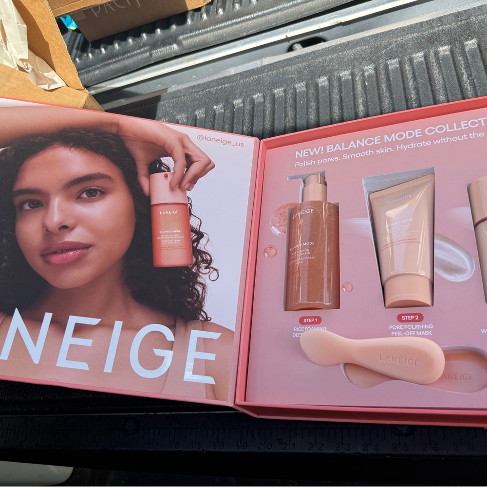 LANEIGE Balance Mode Pore Polish Duo — Pink